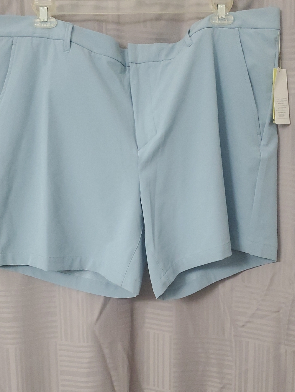 Light Blue Tailored Men's Golf Shorts